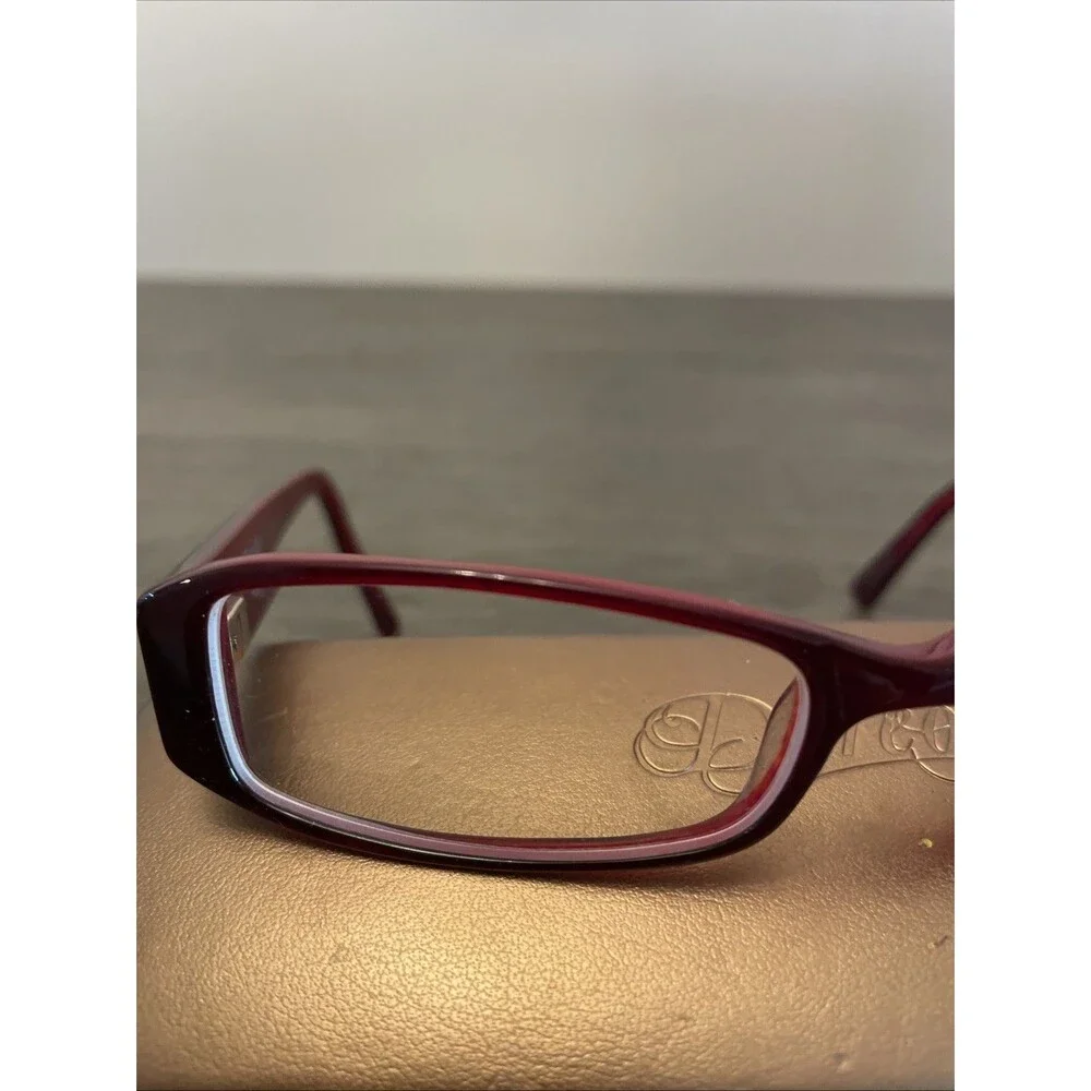 Dereon Eyeglasses DOC 300 615 Designer Eyeglasses Red